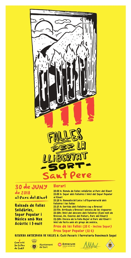 cartell 2018 Falles de Sort